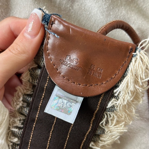 Dolce & Gabbana D&G S/S
2010 Denim Tied Waist Corset
Belt_(XS-M). - Picture 3 of 4